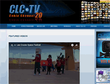 Tablet Screenshot of clctv.com